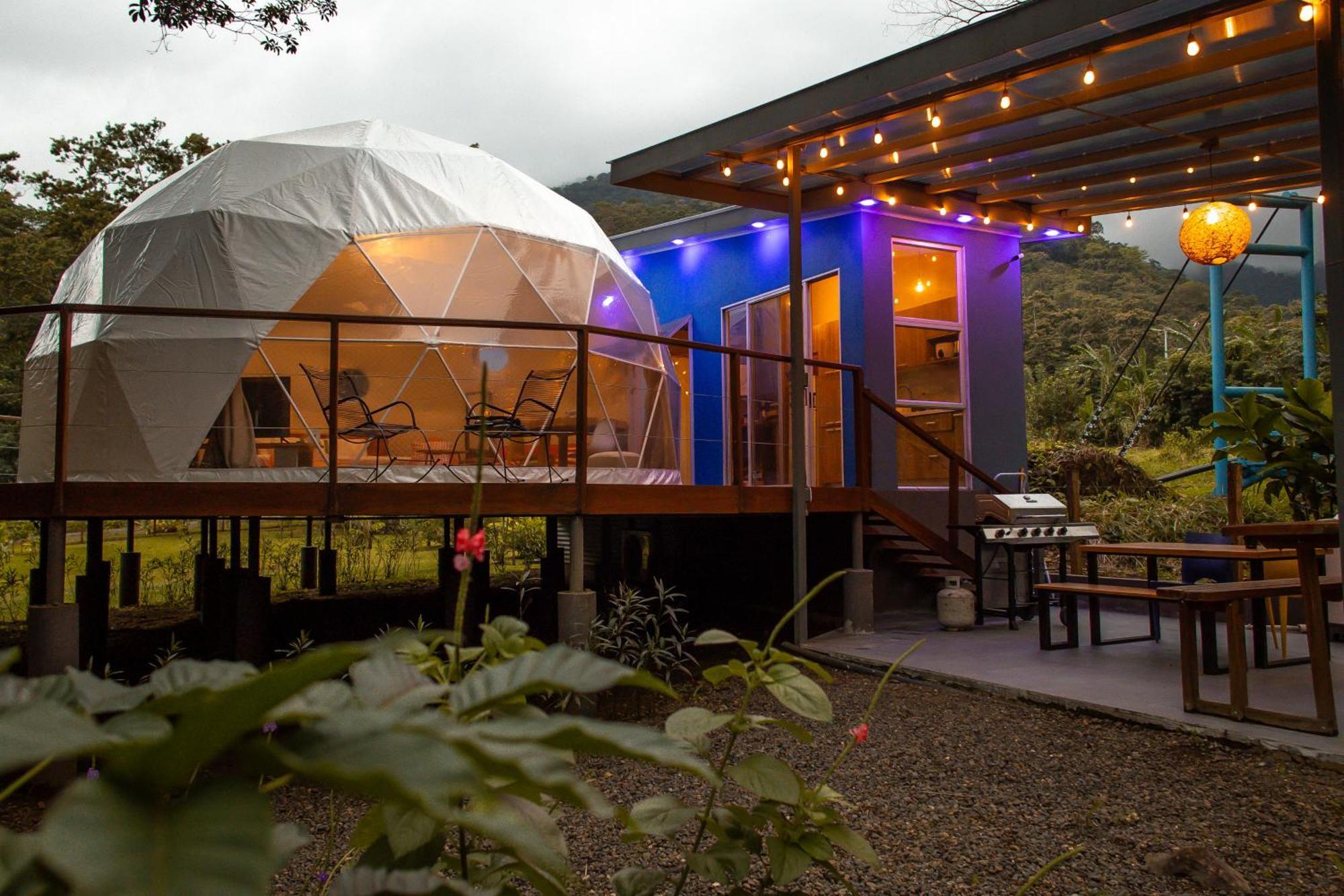 Bitzu Dome-Bijagua Riverside Glamping Eksteriør billede