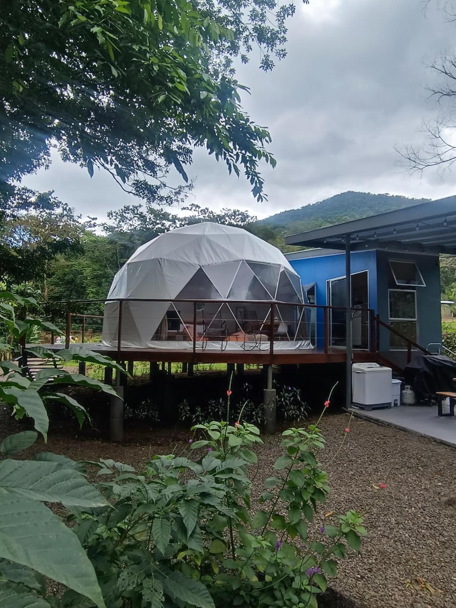 Bitzu Dome-Bijagua Riverside Glamping Eksteriør billede