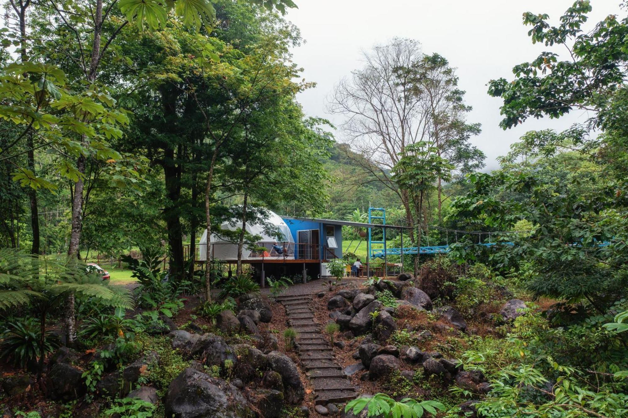 Bitzu Dome-Bijagua Riverside Glamping Eksteriør billede