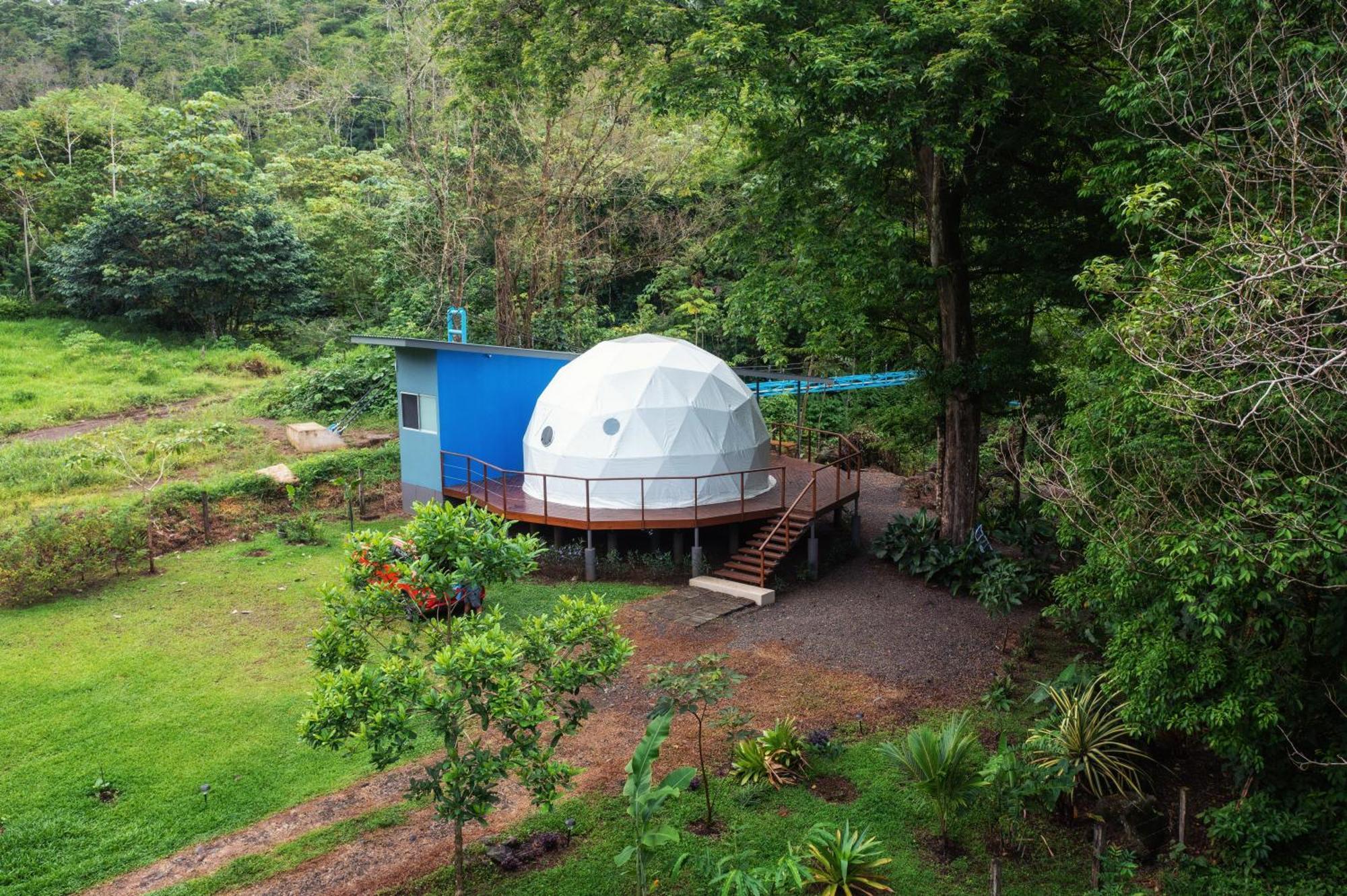Bitzu Dome-Bijagua Riverside Glamping Eksteriør billede