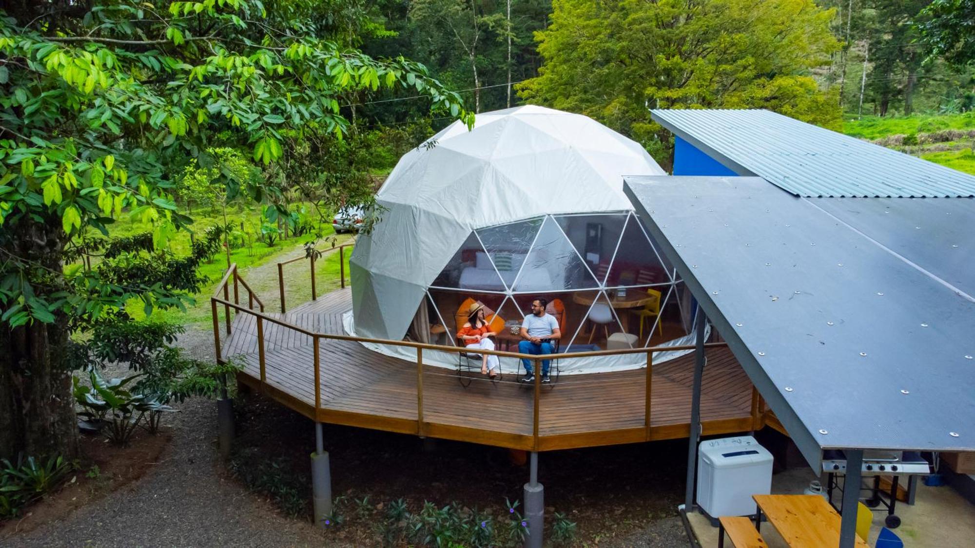 Bitzu Dome-Bijagua Riverside Glamping Eksteriør billede