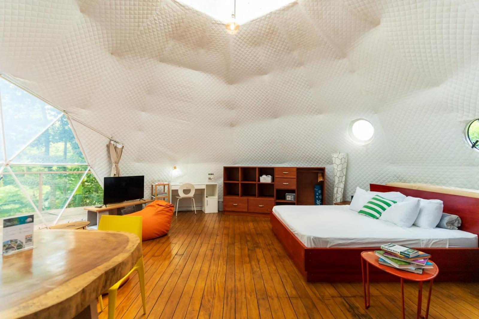 Bitzu Dome-Bijagua Riverside Glamping Eksteriør billede
