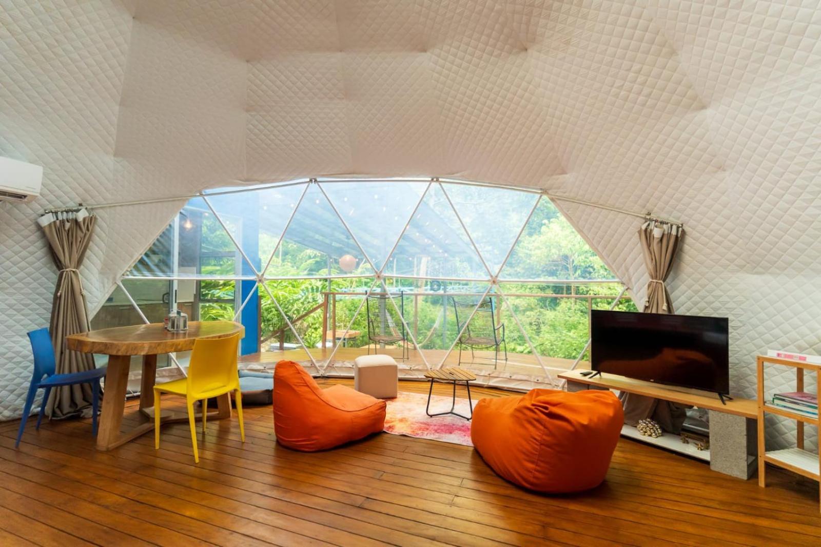 Bitzu Dome-Bijagua Riverside Glamping Eksteriør billede