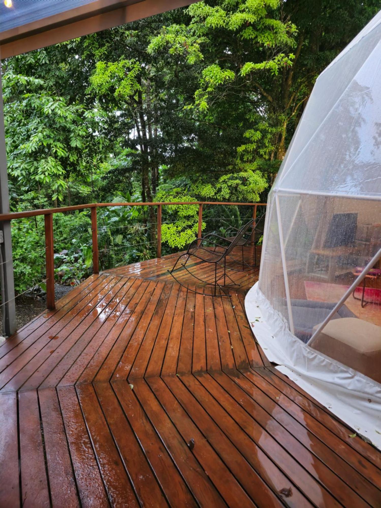 Bitzu Dome-Bijagua Riverside Glamping Eksteriør billede